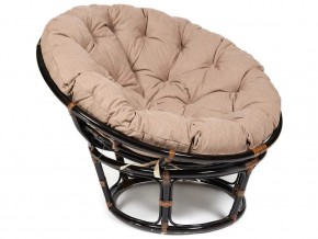 Кресло Papasan 23/01 W с подушкой Antique brown, экошерсть Коричневый в Первоуральске - pervouralsk.magazin-mebel74.ru | фото