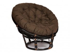 Кресло Papasan 23/01 W с подушкой Antique brown, ткань Коричневый в Первоуральске - pervouralsk.magazin-mebel74.ru | фото