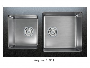 Мойка комбинированная Tolero twist TTS-840 Черный 911 в Первоуральске - pervouralsk.magazin-mebel74.ru | фото