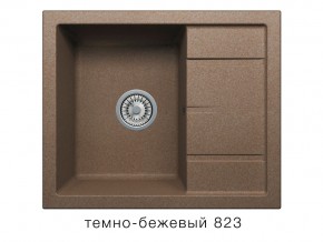 Мойка кварцевая Tolero R-107 Темно-бежевый 823 в Первоуральске - pervouralsk.magazin-mebel74.ru | фото