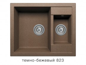 Мойка кварцевая Tolero R-109 Темно-бежевый 823 в Первоуральске - pervouralsk.magazin-mebel74.ru | фото