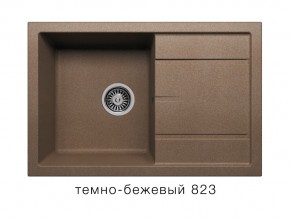 Мойка кварцевая Tolero R-112 Темно-бежевый 823 в Первоуральске - pervouralsk.magazin-mebel74.ru | фото